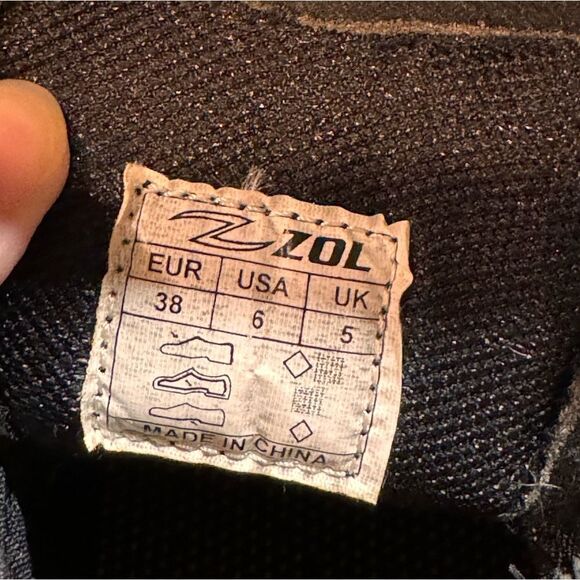 Mountain Bike Fitness Cycling Shoes Zol White MTB Size US 6 EUR 38 Unisex - Picture 3 of 9